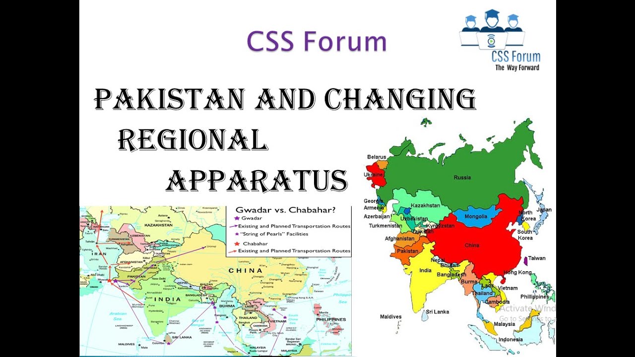 Iii. pakistan and changing regional apparatus