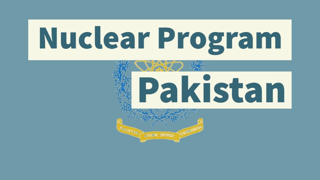 Iv. nuclear program of pakistan, its safety and security; international concerns
