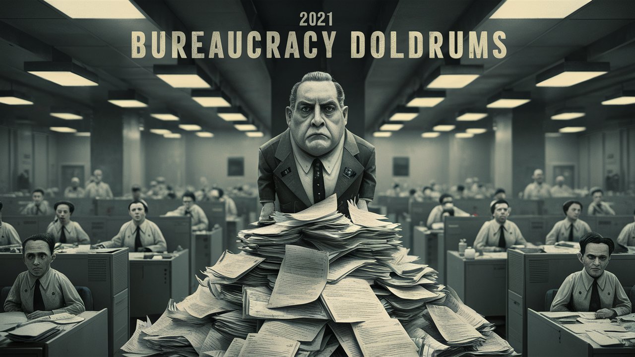 6. bureaucracy doldrums. 2021