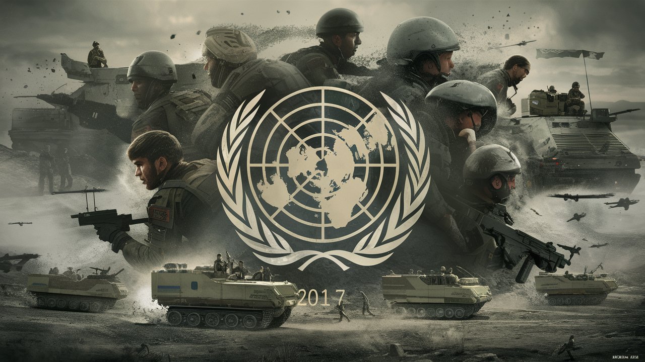 3. more and more military engagements by the united nations, is the world moving towards peace? 2017