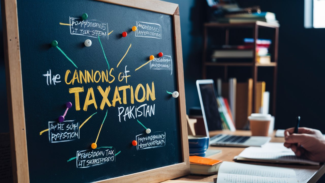 Q. no. 6. (a) discuss major cannons of taxation and their relevance to tax system in pakistan. (2018-i)