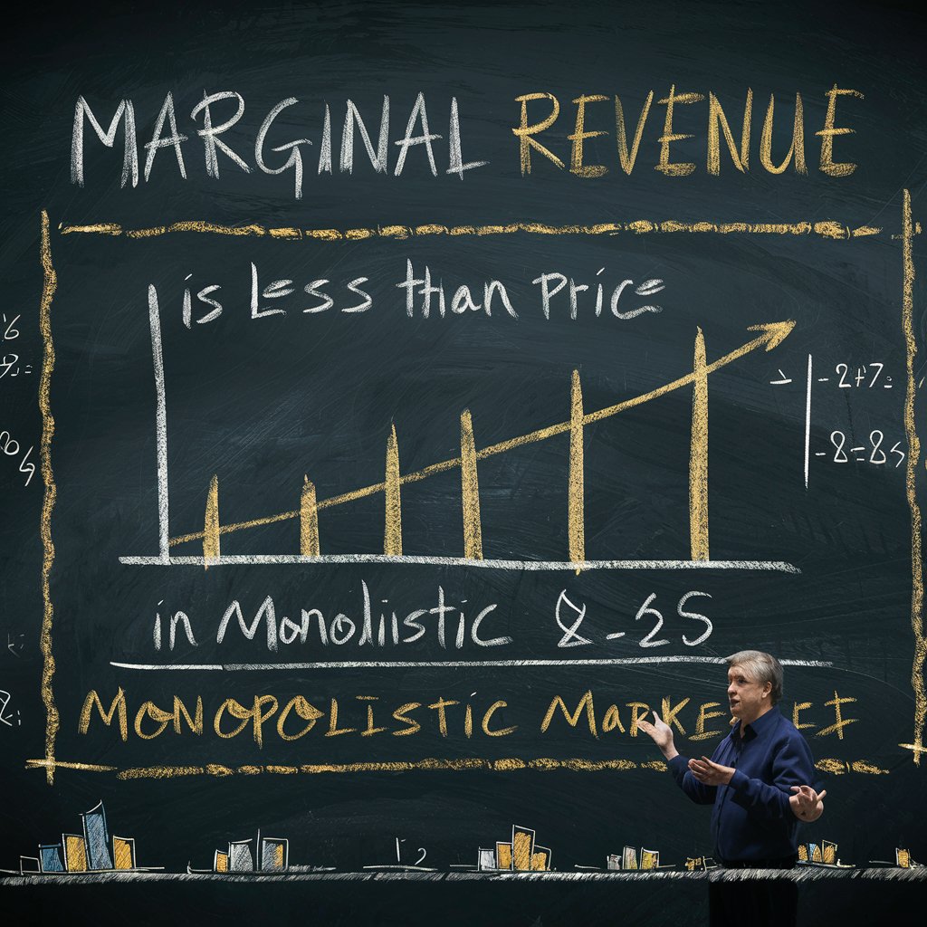 Q. no. 2. explain and prove mathematically that marginal revenue is less than price in case of monopolistic market structure. (2016-i)