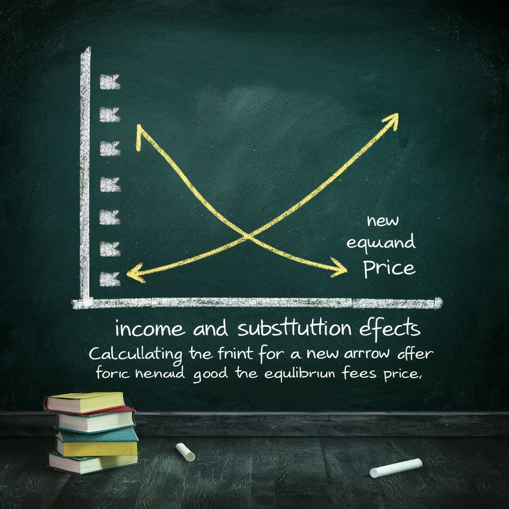 Q. no. 3. explain diagrammatically, how an increase in price generates income and substitution effect for a normal good? (2016-i)